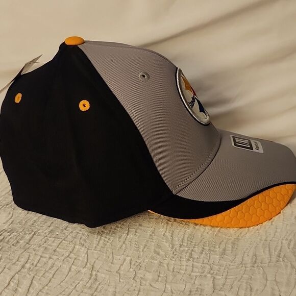 Reebok NFL Pittsburgh Steelers L/XL Stretchfit Hat … - Picture 5 of 8